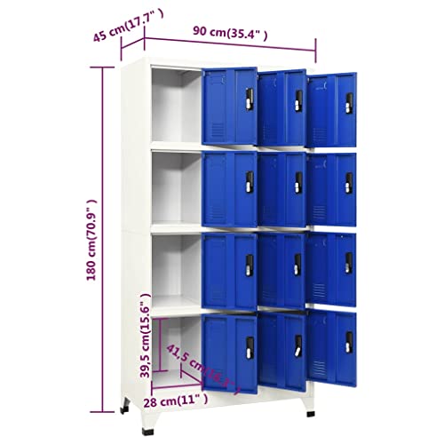 Armoire de rangement métallique en acier robuste Solution d'or durable