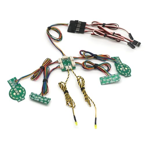 Sistema de luces Traxxas TRX-4 Bronco 1/10 accesorios de actualización grupo óptico RC