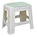 Small stool Taburetes de plástico para Zapatos y taburetes, taburetes para niños, taburetes de baño, taburetes, hogar, Opcional (Color : Verde)