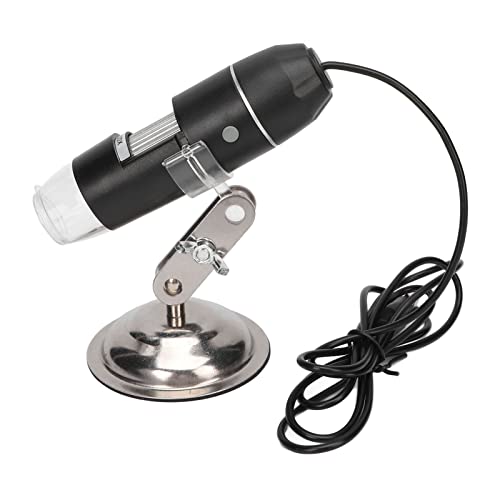 Detector de cuero cabelludo 500X y microscopio ABS portátil para análisis capilar