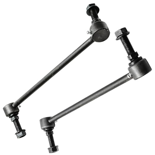 Image of Detroit Axle - 8pc Front End Kit for Ford 2010-2012 Flex Lincoln MKS MKT | 2 Lower Control Arms with Ball Joints 4 Outer Inner Tie Rods 2 Sway Bar End Links 2011 Replacement