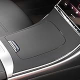 Car Center Console Gear Shift Panel Protector Cover Silicone Sticker Interior Washable Wrap Kit Fit for Mercedes Benz GLC X254 GLC260 GLC300 GLC300e GLC43 AMG 2023 2024 2025 Accessories