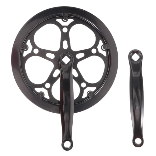 Pédalier de vélo mono-vitesse 52 dents Healvian 170mm pour vtt et pliant