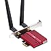 WiFi/WLAN günstig Kaufen-Cudy AX5400 WiFi 6E PCIe Karte, Bluetooth 5.2, AX210 Modul innen, 802.11ax/ac/a/b/g/n, Windows 10/11 64-bit