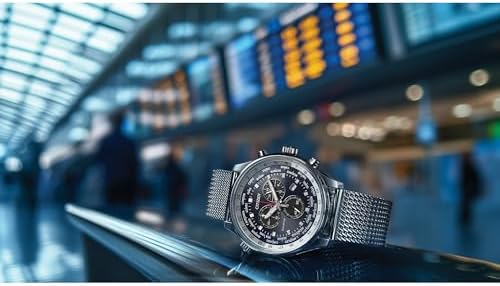 Citizen Relógio masculino Eco-Drive Sport, aço inoxidável