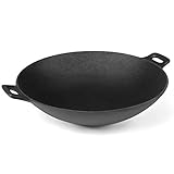 Maße des Woks: 31 x 8,5 cm | Gewicht: ca. 3 kg