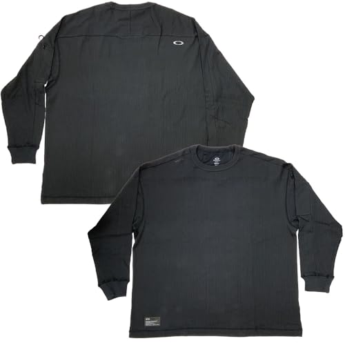 [�I�[�N���[] FOA406902 FGL STATIC LS TEE 4.7, (01N) PHANTOM, US M �T�C�Y (���{ L �T�C�Y����)