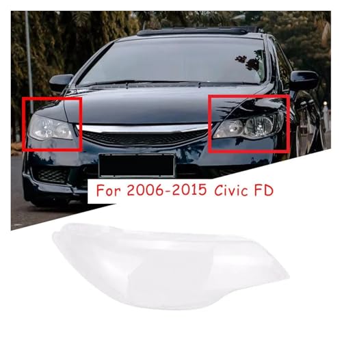Cubiertas de lentes de faros evitan faros opacos en modelos de 2006 a 2015 con carcasas nuevas 3