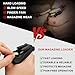Naerza Portable Universal Magazine Speed Loader - Fit 9mm, 10mm, .357, .40, .45acp, 1911, .380 Magazines, Quick Loading Accessory for Magazines, Durable Black Design