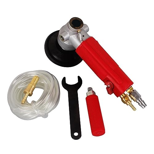 Pulidora de piedra eléctrica en húmedo, Máquina pulidora neumática de 4 pulgadas, herramienta de amoladora angular, lijadora de aire, lijadora húmeda con agua, amoladora de agua con inyección de agua