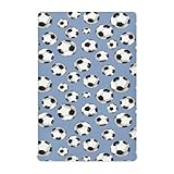 Baby Crib Sheets Fitted Crib Sheet Standard Crib and Toddler Mattress for Boys Girls 39 * 27in Soccer Balls