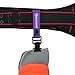 MELOTOUGH Work Glove Holder Clip Glove Strap Quick Leash With Alligator Clip for Tool Belt 2 pk (Purple)