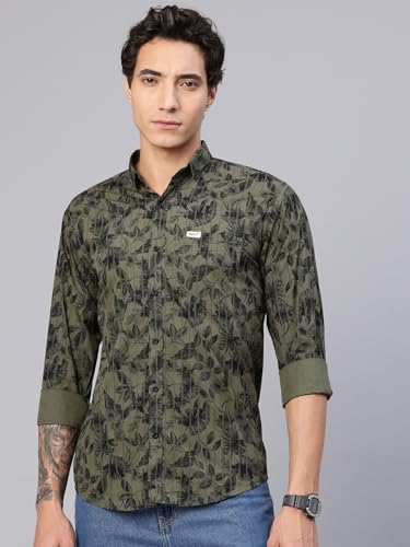 Image of Majestic Man Pure Cotton Printed Trendy & Comfortable Casual Shirt