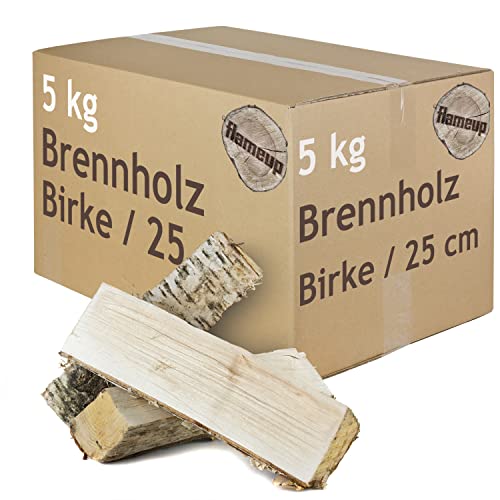 Brennholz Kaminholz Birkenholz Holz Auswahl 5-500 kg Birke...