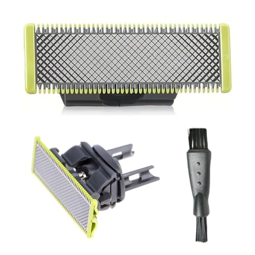 EUYRVAW Cuchillas De Repuesto Originales Para One 1 blade Recortador De Barba y Maquina De Afeitar Hombre,Viene con una bolsa y un cepillo