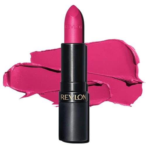 Image of REVLON Super Lustrous Luscious Matte Lipstick, 80% Conditioning Ingredients, intance color, Waterproof, Long-Lasting, 100% Vegan Lipstick, Heart Breaker (005), 4.25 gm