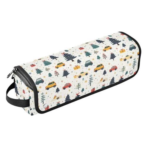Bolsa organizadora de viaje resistente al calor para herramientas de cabello miniatura 1