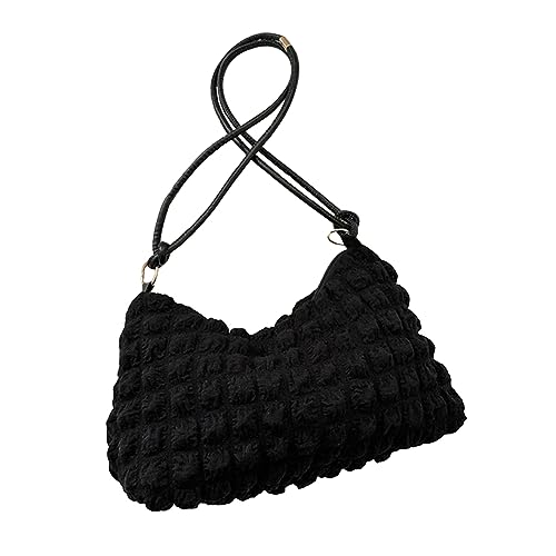 Bolsa Tote Puffer Quilted Fofa Leve de Bolhas Bolsas Ombro para Mulheres Hobo Transversais Noturna Moderna Trabalho Viagem Encontro