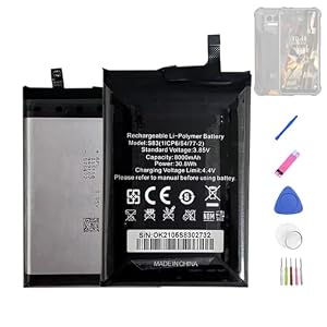 HIGHAKKU Ersatzakku S83 Batterie kompatibel mit Ou-kitel WP9 with Tools