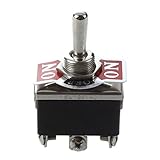 Wenn der Schalter sich in der mittleren Position befindet, das heisst, dass der Schalter in 