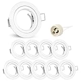 Passend für alle Leuchtmittel mit 50mm Durchmesser wie zum Beispiel GU10 oder MR16 - Kompatibel mit LED oder Halogen