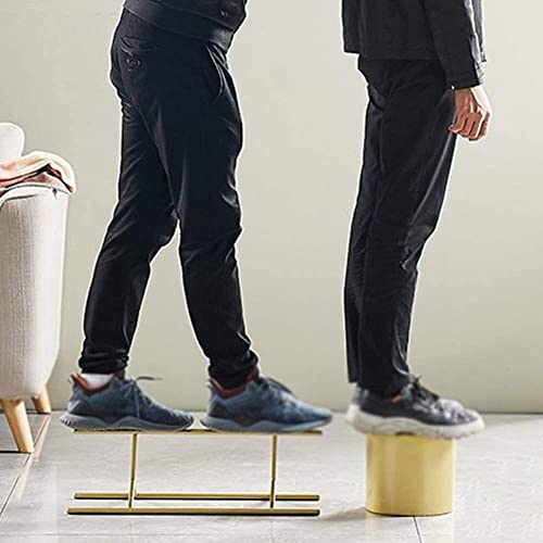 Image of NMT Metal Flower Plant Pots for Living Room, Bedroom | Tall Indoor Planters Pots Self Watering Rust-Free for Home Decor Living Room Set 3 || Golden
