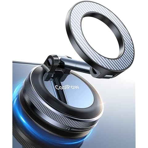 Coolpow Vacuum Magnetic Car Phone Holder Cover