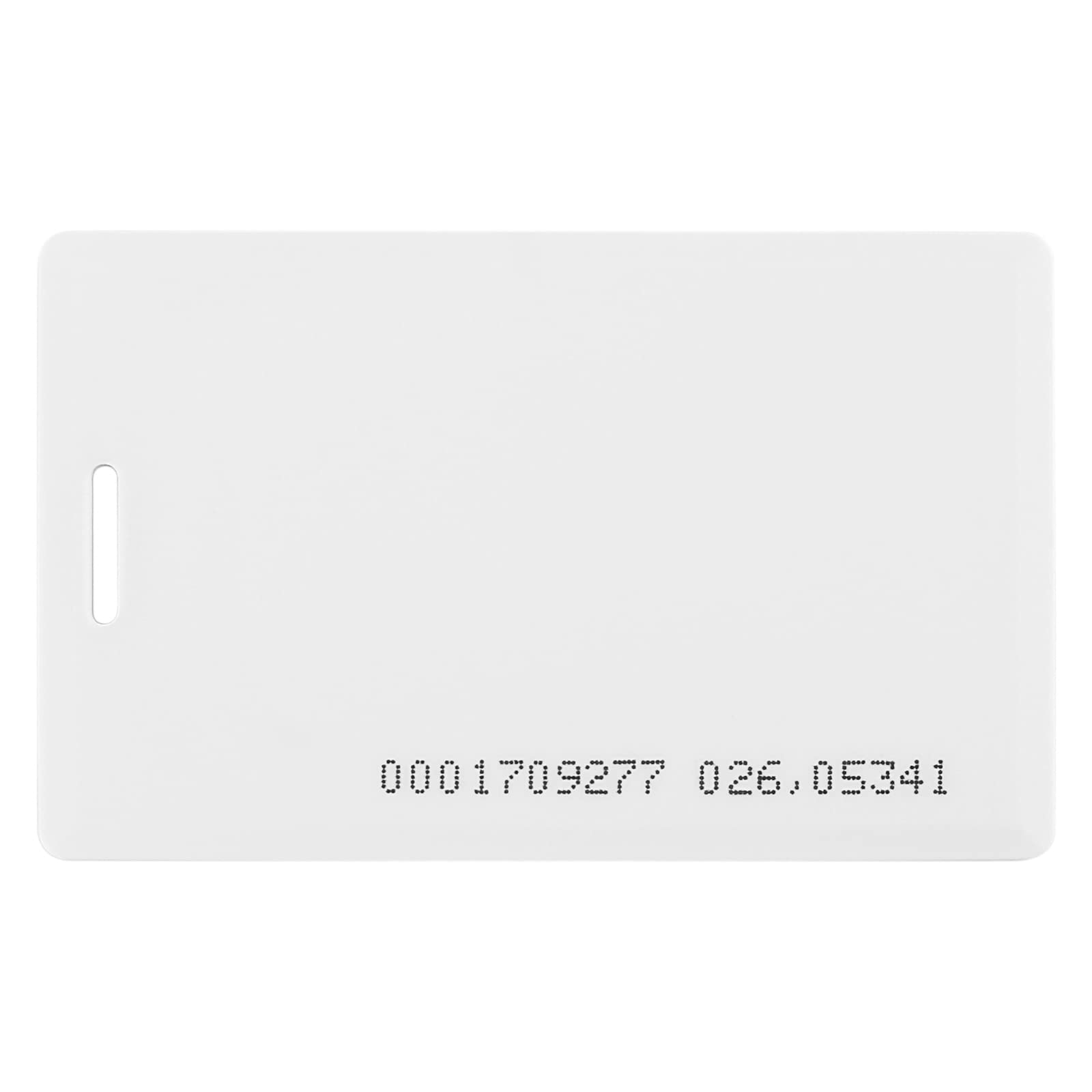 100 pièces RFID 125 KHz Carte d’Identification de proximité Tk4100 (1,8 mm d’épaisseur) Compatible avec Le système de contrôle d’accès d’entrée par Carte à Puce EM4100, Carte-clé