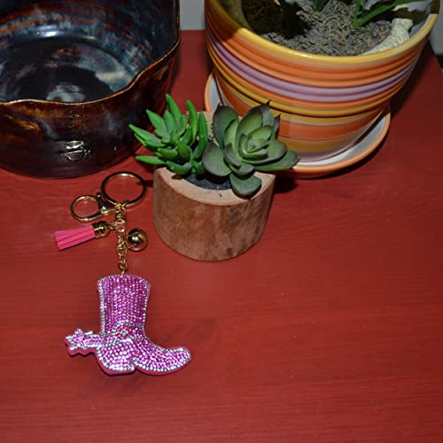 Popfizzy Crystal Keychains for Women and Girls, Bling Backpack Keyring, Bedazzled Purse Charms, Bag Charms, Handmade Gifts - Image 6