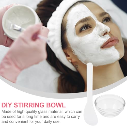 Set de 5 tazones para mezclar facial con palitos miniatura 2