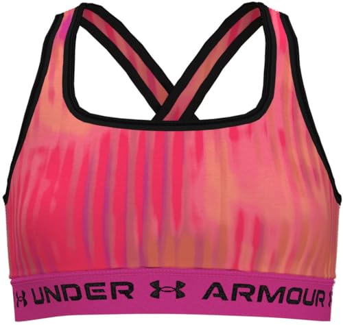 Under Armour Girl's Cross-Back Mid Printed (Big Kids)