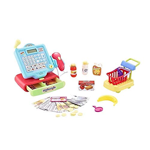 Creative Fun Multikids Super Caixa Registradora Azul Multikids - BR1131
