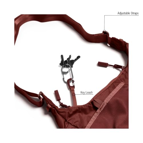 Image of Baboon to the Moon Crescent Crossbody Travel Sling Bag