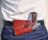 Ottoza Handmade Leather Gun Holster 1911 Holster Right Hand - SOB Holster for 1911 Gun Holster fits...