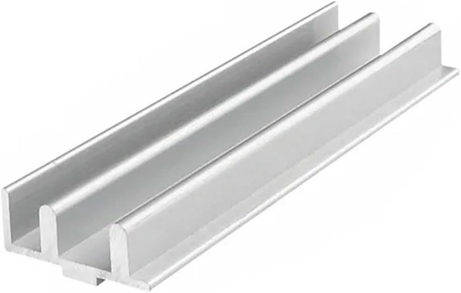2pcs 4040 Aluminum Rail Sliding Door Frame Guide Rail 1530 Slide 100-1200mm(250mm)