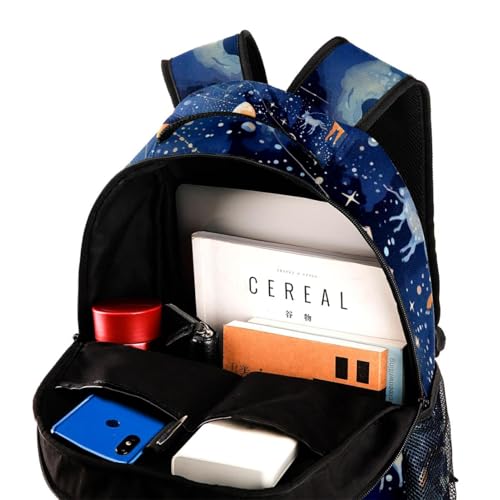 Sac à dos de voyage Campus Constellations S multicolore pour école