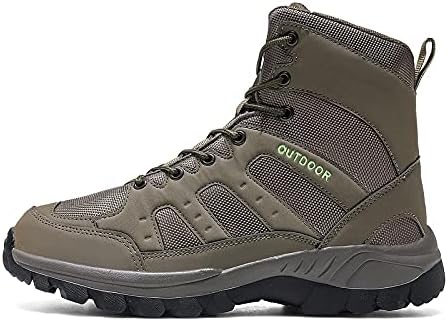 High Top Men Hiking Boots Breathable Outdoor Mountaineering Climbing Shoes Anti-slip Casual Trekking Hunting Sneakers for Men