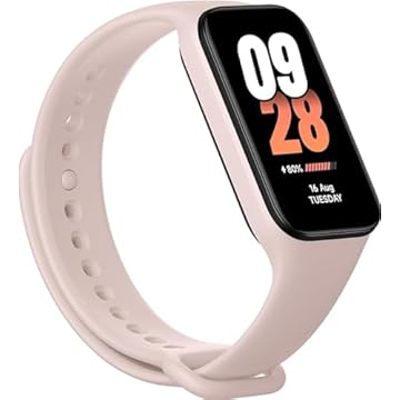Relógio Mi Band 8 smart-band 8 ACTIVE (GLOBAL) Pulseira Inteligente, Tela AMOLED 1,47, Relógio inteligente, Fitness, Pulseira Impermeável, 50 Modos Esportivos (ROSA)