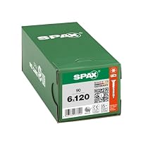 SPAX Universalschraube 6 x 120 mm, 90 Stück - Holzschrauben, Teilgewinde, Senkkopf, T-STAR plus T30, 4CUT Spitze, WIROX Beschichtung - 8000000277092 – Ansicht 9