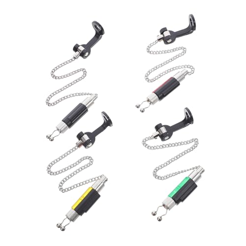 Alarme lumière pour carpe avec chaîne souple et clip rapide