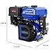 BILT HARD 420cc 15HP Gas Engine with Electric Start, Horizontal Shaft 4 Stroke OHV Gas Motor, Gas Powered Multi-Use Engine