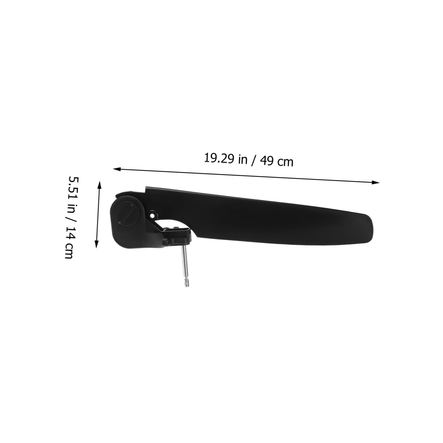 HEMOTON Timone Pedale per Kayak in Nylon e Acciaio Inossidabile Strumento per Controllo Direzione Accessorio per Kayak da Esterno