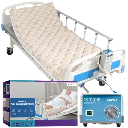 KEKOY Alternating Air Pressure Mattress Pad for Bed Sore Prevention
