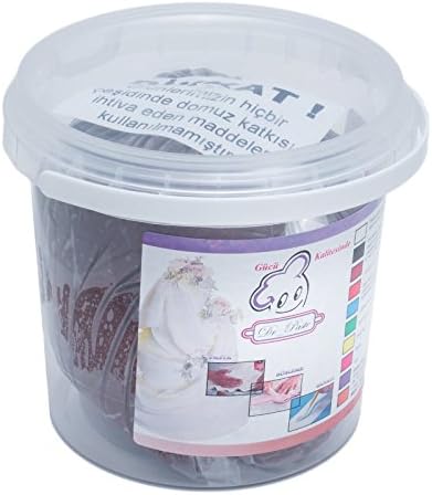 Dr Paste Rolling Fondant Brown 1 kg
