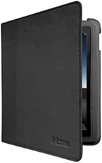 iHome Genuine Leather Fit Case for iPad 2 - Black (IH-IP1100B)