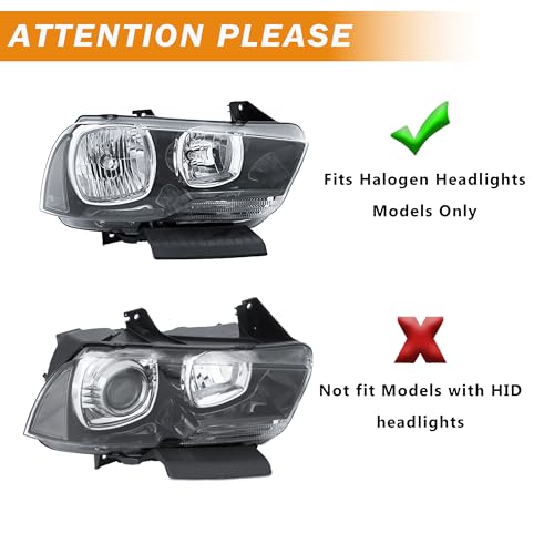 2011–2014 Dodge Charger Black Housing Headlight Review - Image 4