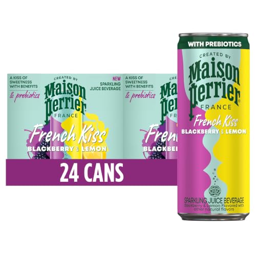 Maison Perrier French Kiss Sweetened Sparkling Water, Blackberry & Lemon