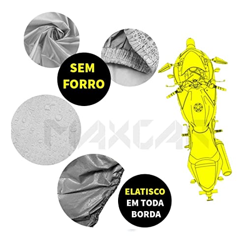 Capa Cobrir Moto Proteção Chuva Sol Impermeável Honda P M G