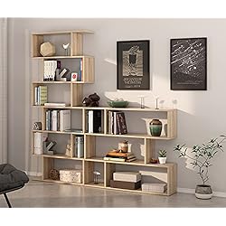 Estanteria Zig Zag Leroy Merlin Miroytengo Pack 2 estanterías diseño zig-Zag estanteria Alta y Baja Color Roble Canadian Fabricadas en España