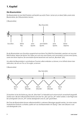 Die außergewöhnliche Schule für Blues-Piano: Der einfachste Weg zur perfekten Blues-Improvisation (inkl. Download). Lehrbuch für Klavier. Klavierschule. Klavierstücke. Klaviernoten. Musiknoten.